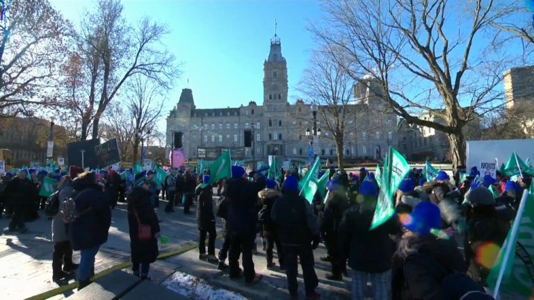 Quebec strike